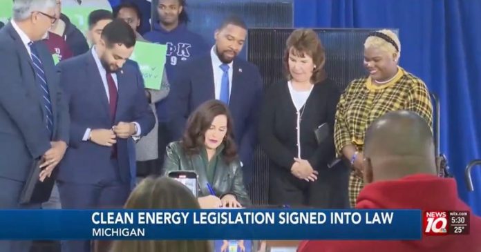 michigan’s-democrat-governor-whitmer-signs-legislation-that-sets-100%-‘clean-energy’-standard-for-state-by-2040