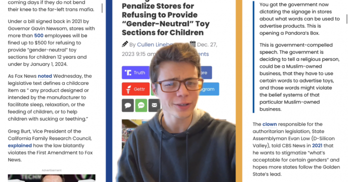 victor-reacts:-gender-neutral-toys-otherwise!-california-set-to-fine-stores-(video)