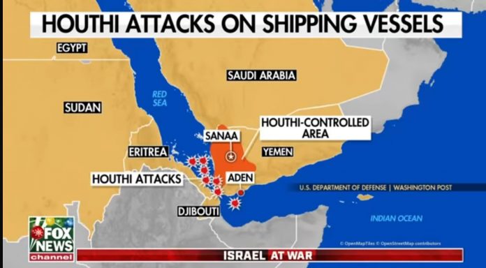 us-shoots-down-two-houthi-ballistic-missiles-fired-“toward”-us.-navy-ships-in-red-sea