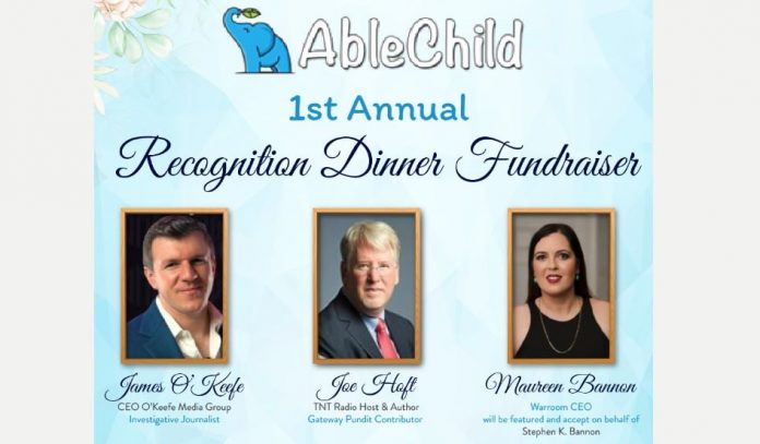 ablechild-awards-update:-seating-limited-for-recognition-dinner-in-february-with-james-o’keefe,-joe-hoft-and-maureen-bannon