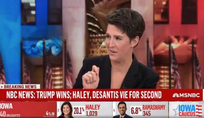 maddow-meltdown:-msnbc-cranks-lose-it-after-trump’s-landslide-victory–-evil-clowns-rant-about-fascism-as-they-work-to-remove-trump-from-ballot-(video)