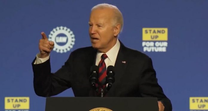 biden-trashes-trump,-incoherently-rambles-about-his-dumpster-fire-economy-during-remarks-at-united-auto-workers-conference-(video)