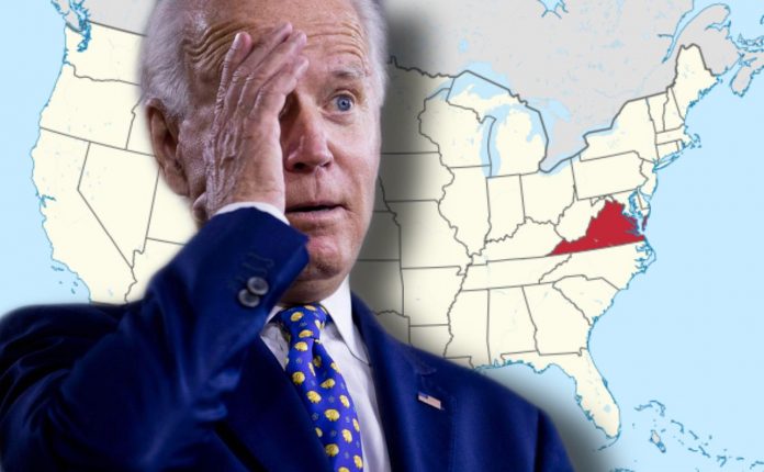 survey:-voters-in-virginia-losing-confidence-in-biden,-not-happy-about-direction-of-the-country