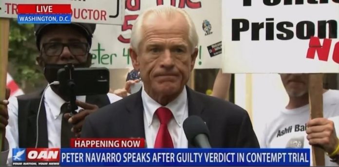 lawless-regime:-trump-advisor-peter-navarro-will-be-sent-to-prison-by-biden-regime-during-his-appeal-process