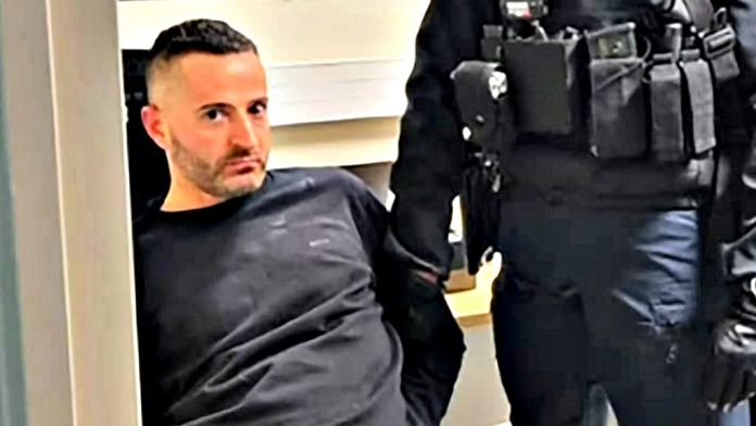 italian-crime-boss-raduano,-the-‘fourth-mafia’-head-who-escaped-maximum-security-prison-by-scaling-down-the-walls-in-knotted-bedsheets,-is-rearrested-in-corsica-(video)