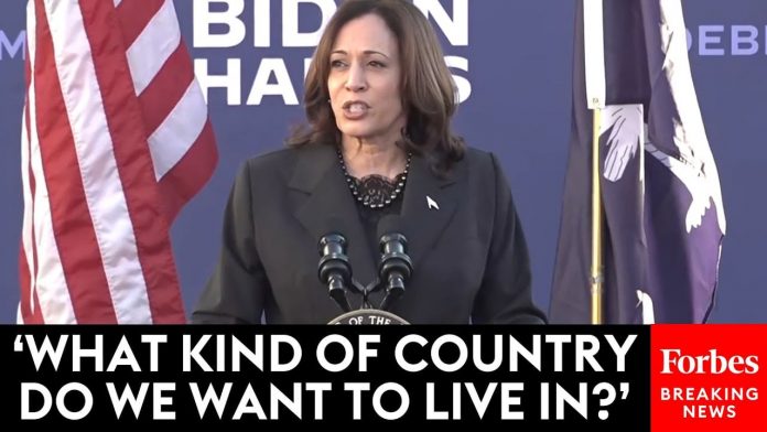 kamala-harris-trashes-trump,-claims-he-will-“weaponize-the-justice-department”-if-he-takes-back-the-white-house-like-joe-biden-did-(video)