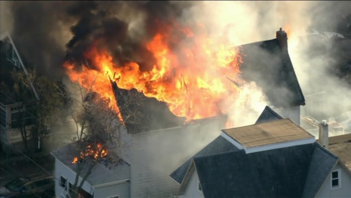 6-to-eight-unaccounted-for,-including-children,-after-suspect-sets-house-on-fire-and-shoots-two-officers-in-east-lansdowne,-pennsylvania