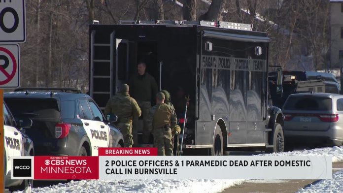 developing:-2-minnesota-police-officers,-one-paramedic-killed-in-shootout-while-responding-to-domestic-incident