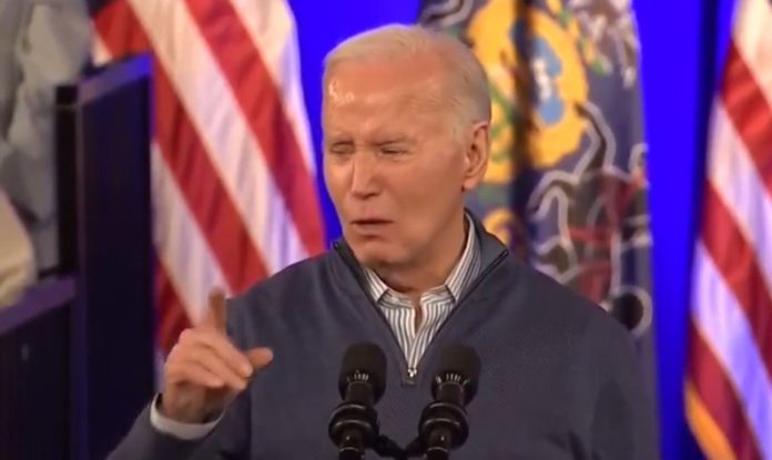 biden-glitches-out-at-gaffe-filled-pa-rally:-“pennsylvania,-i-have-a-message-for-you–-send-me-to-congress”-(video)