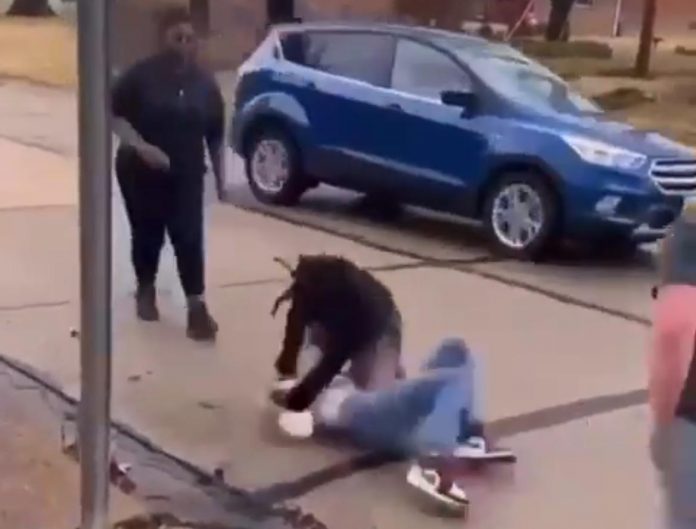 scary:-white-female-student-in-critical-condition-with-brain-injury-after-being-beaten-by-mob-near-st.-louis-high-school-(video)