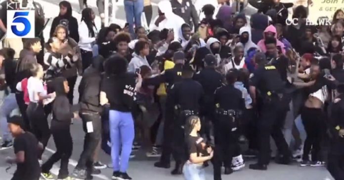 shocking:-massive-brawl-with-hundreds-of-teens-erupts-in-ca-mall|elijah-schaffer’s-top-5-(video)