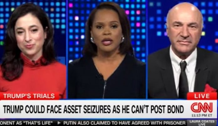 kevin-o’leary-goes-off-on-cnn-over-possible-seizure-of-trump-assets-in-new-york:-‘like-venezuela-or-cuba!’-(video)