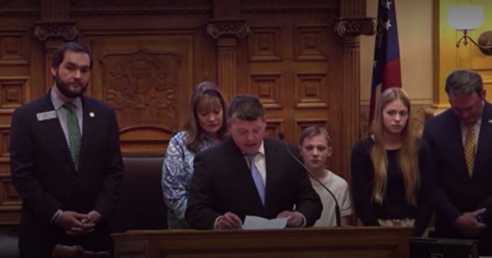 laken-riley’s-‘heartbroken’-father-issues-request-to-georgia-governor-from-senate-floor:-‘declare-an-invasion’