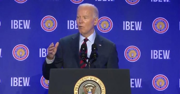 biden-heavily-slurs-as-he-goes-on-tirade-against-trump’s-tax-cuts:-“it’s-gon-na-expire,-and-if-i’m-reelected,-it’s-gon-na-stay-expired!”-(video)