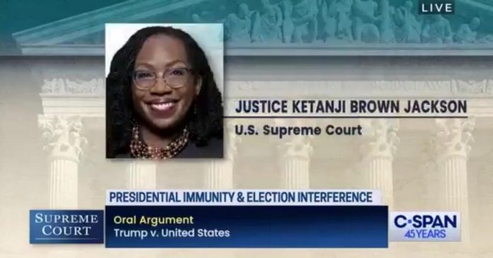 trump-attorney-humiliates-justice-ketanji-brown-jackson-during-oral-arguments-on-immunity-claim-(audio)