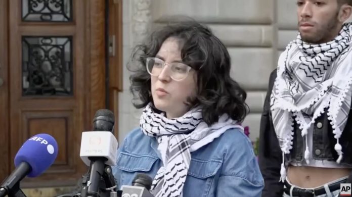 ‘you-guys-put-yourself-because-position’:-columbia-protest-leader-struggles-for-words-as-reporters-expose-hypocrisy-for-demanding-university-to-feed-protesters-who-occupied-hamilton-hall-(video)