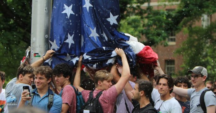 trump-releases-new-advertisement-praising-unc-frat-brothers-who-rescued-american-flag-during-protest-(video)