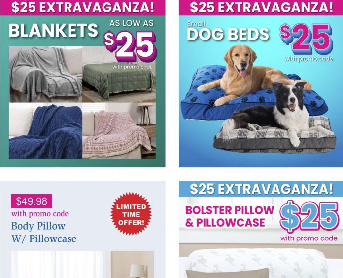 mypillow’s-“$-25-extravaganza”-on-blankets,-towels,-dog-beds-and-more–-plus-free-shipping-on-orders-over-$75