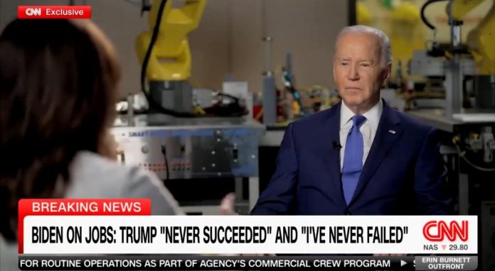 “i-have-never-failed!”–-unhinged-joe-biden-in-dumpster-fire-interview-with-cnn’s-erin-burnett-(video)