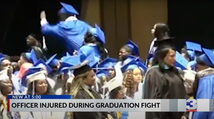 view:-brawl-breaks-out-on-stage-at-tennessee-high-school-graduation-after-student-flashes-gang-signs