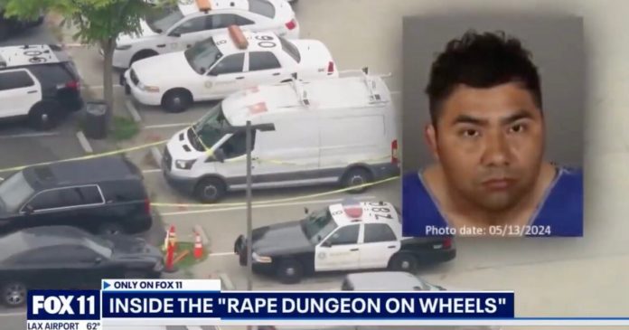 terrible-discovery:-mobile-‘rape-dungeon’-uncovered-with-cage,-condoms,-and-children’s-toys–-suspected-serial-rapist-illegal-immigrant-arrested