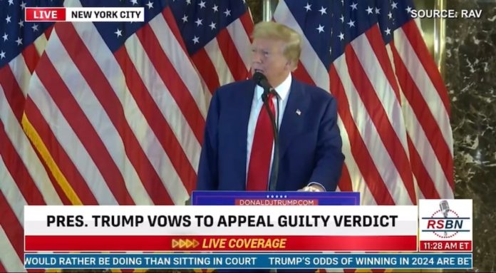 breaking:-trump-raised-$52.8-m-in-24-hours-following-guilty-verdicts-in-marxist-judge-juan-merchan’s-marxist-new-york-city-show-trial