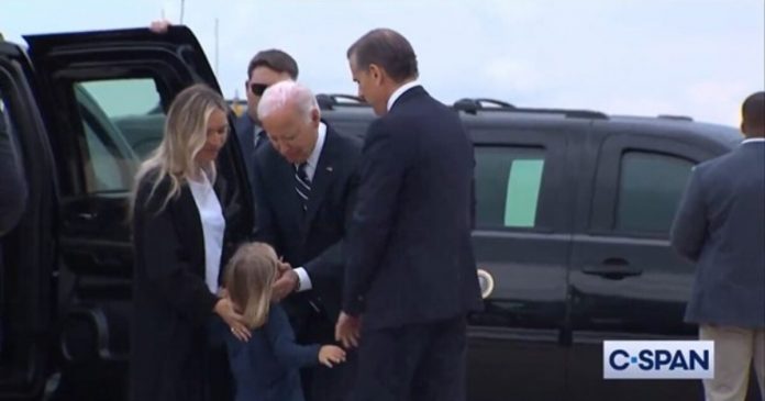 gross.-joe-biden-can’t-help-himself-–-kisses-young-grandson-on-the-mouth-following-hunter-conviction-(video)