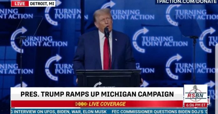 president-trump-takes-the-stage-to-thunderous-applause-in-detroit,-michigan:-“we-are-going-to-evict-the-biden-crime-family-from-the-white-house!”-(video)