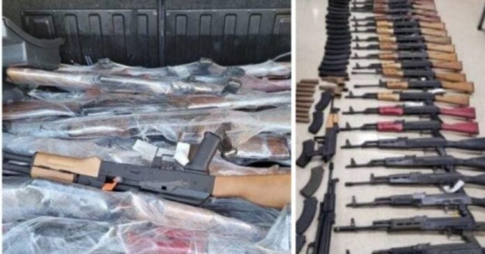 california-border-patrol-seizes-25-semi-automatic-rifles-being-smuggled-to-mexican-cartel