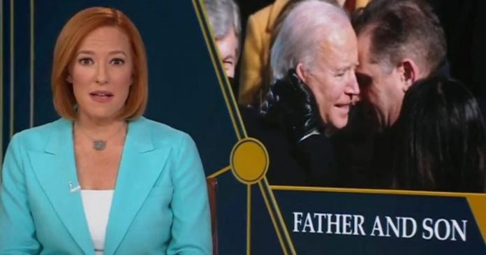 jen-psaki-gushes-about-joe-biden’s-‘love-for-his-son’-after-felony-gun-conviction-(video)