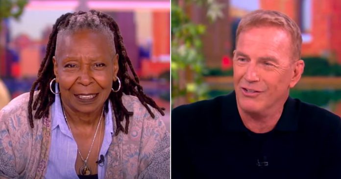 kevin-costner-jabs-whoopi-goldberg-for-cutting-him-off,-going-to-commercial-–-‘stand-down,-we’re-talking’