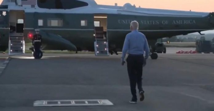 biden-looks-like-a-zombie-as-he-arrives-at-camp-david-where-he-will-be-holed-away-and-doped-up-until-next-week’s-debate-(video)