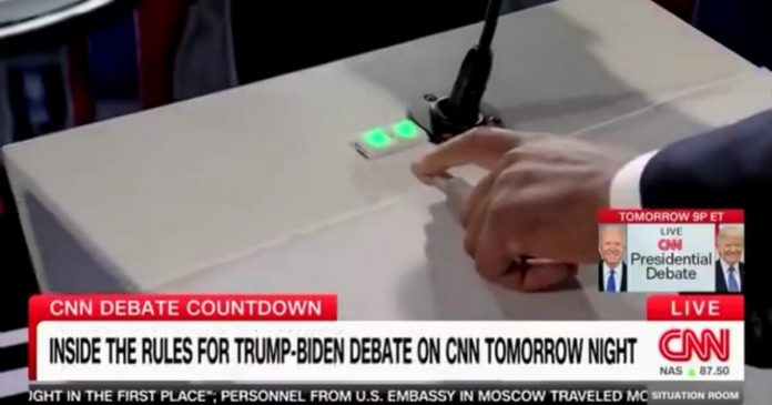 watch:-cnn-demonstrates-how-they’ll-mute-trump’s-microphone-during-debate