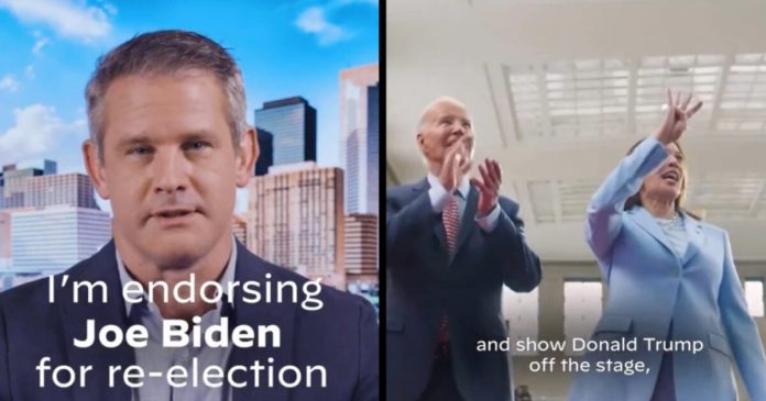 watch:-trump-hating-former-congressman-adam-kinzinger-endorses-joe-biden-for-president,-claims-the-81-million-vote-getter-“will-always-protect-democracy”