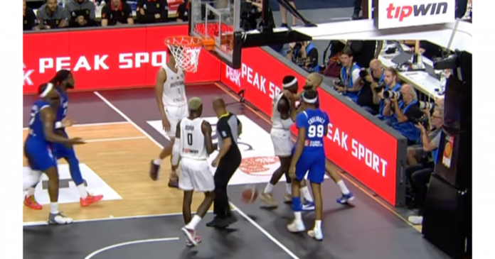 nba-brawl:-evan-fournier-chokes-dennis-schroder-during-france-germany-match