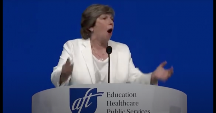 just-days-after-assassination-attempt-on-president-trump,-american-federation-of-teachers-boss-randi-weingarten-amps-up-the-vitriol,-calls-him-an-“existential-threat-to-democracy”-(video)