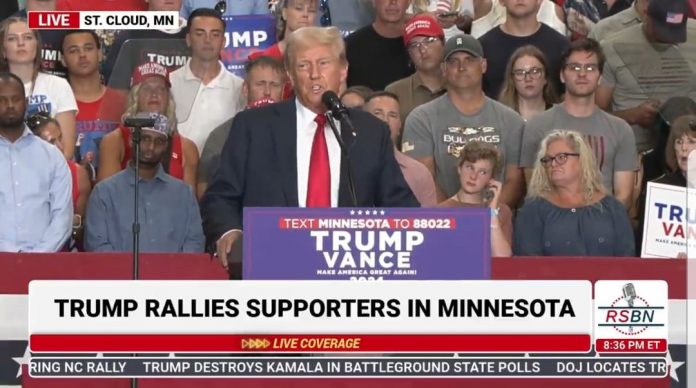 president-trump-takes-the-stage-at-rally-in-st.-cloud,-minnesota-to-thunderous-applause:-“i-get-angry-at-the-incompetence-that-i-witness-every-single-day”-(video)