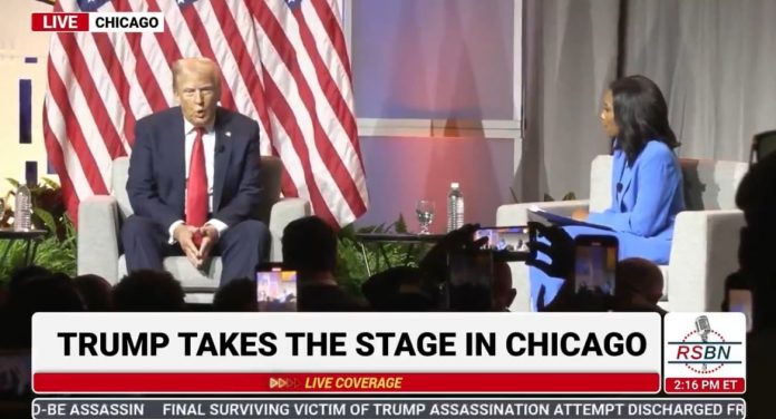 fireworks!-chicago-crowd-erupts-after-president-trump-unleashes-on-rude-reporter-to-her-face-(video)