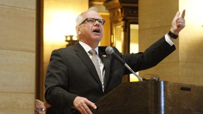 how-fitting:-democratic-socialists-of-america-take-credit-for-harris-picking-tim-walz-as-running-mate