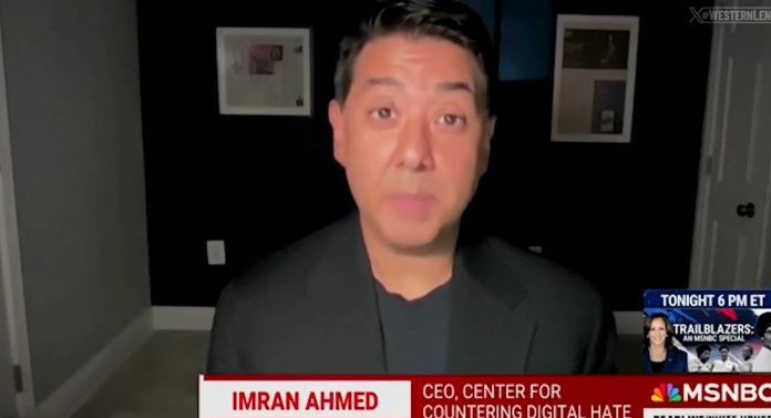 election-interference:-leftist-crank-imran-ahmed-–-who-is-funded-by-the-biden-regime-–-slams-elon-musk-and-x-prior-to-trump-interview