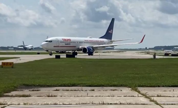 breaking:-jd-vance’s-plane-makes-emergency-landing-in-milwaukee-after-malfunction-mid-flight-(video)