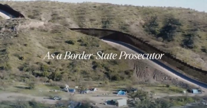 pro-illegal-immigration-kamala-harris-possibly-caught-using-trump’s-border-wall-in-tv-ad-and-social-media-replies-are-savage-(video)