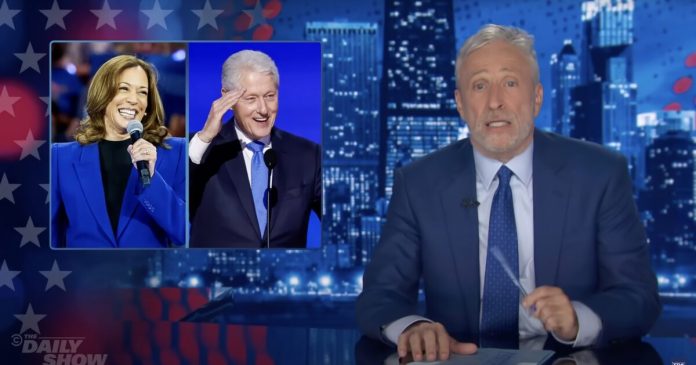 boom:-leftist-jon-stewart-calls-out-bill-clinton,-bernie-sanders,-and-other-democrat-elites-for-hypocrisy-at-the-dnc-—-labels-bill-clinton-a-‘sexual-predator’