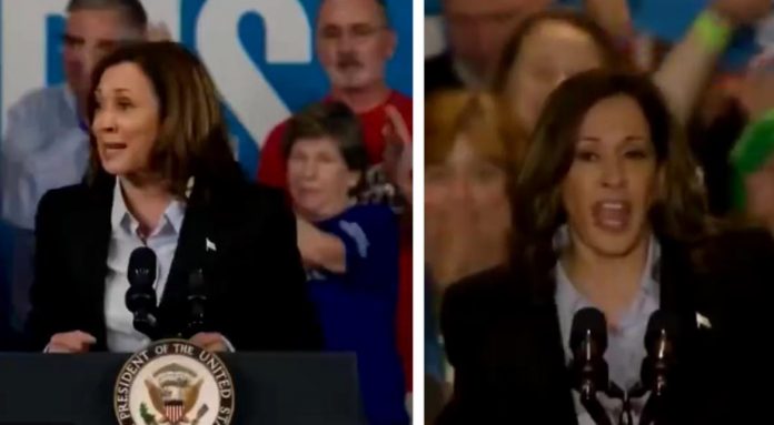 watch:-kamala-in-detroit-vs-kamala-in-pittsburgh:-kamala-harris’s-bizarre-urban-accent-disappears-as-she-delivers-same-line-to-pittsburgh-voters!