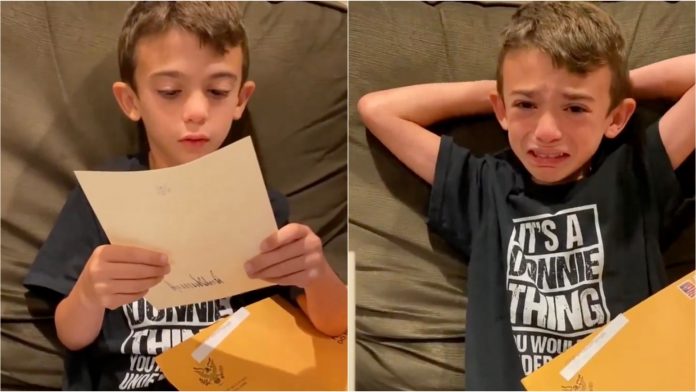 this-is-the-real-donald-trump:-45th-president-sends-beautiful-and-touching-birthday-letter-to-young-boy-with-rare-brain-disorder,-bringing-him-to-tears-(video)