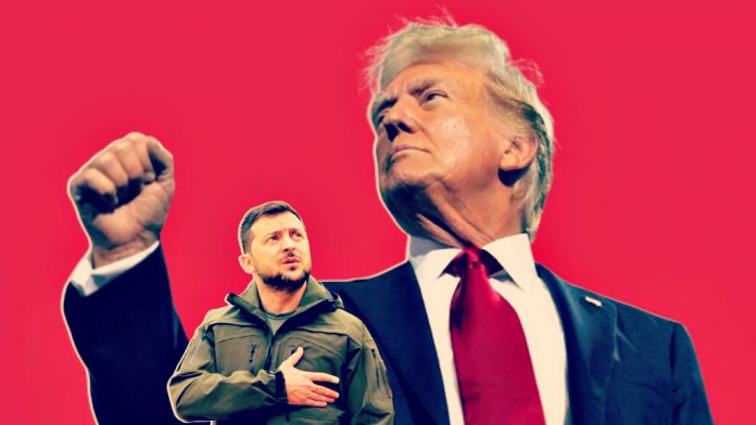 trump-criticizes-zelensky-for-helping-start-the-war-in-ukraine,-as-‘the-greatest-salesman-on-earth’-now-demands-‘either-nato-membership-or-nuclear-weapons’