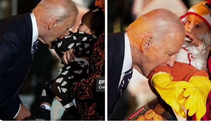 whoa!-joe-biden-goes-on-baby-biting-spree-at-white-house-halloween-party-–-bites-at-least-three-babies-in-one-night