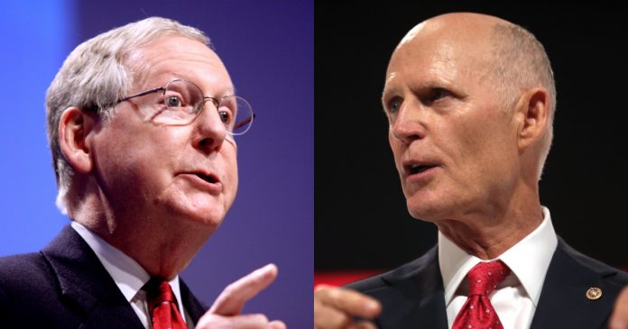 “yes-there-will-be”-–-sen.-rick-scott-claps-back-after-reporter-alleges-mitch-mcconnell-will-not-allow-trump-recess-appointments