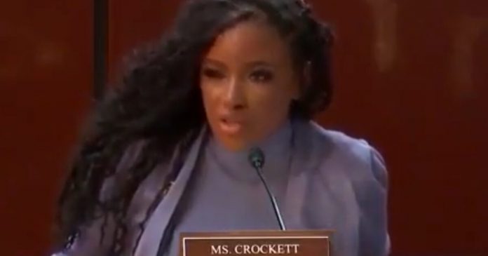 unhinged-rep.-jasmine-crockett-goes-on-another-anti-white-rant-–-blasts-texas-for-adding-‘two-new-white-seats’-to-congress-(video)