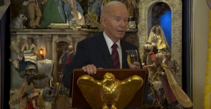 biden-tells-whopper-of-a-lie-about-his-grandfather-to-special-olympics-athletes-during-christmas-dinner-at-white-house-(video)